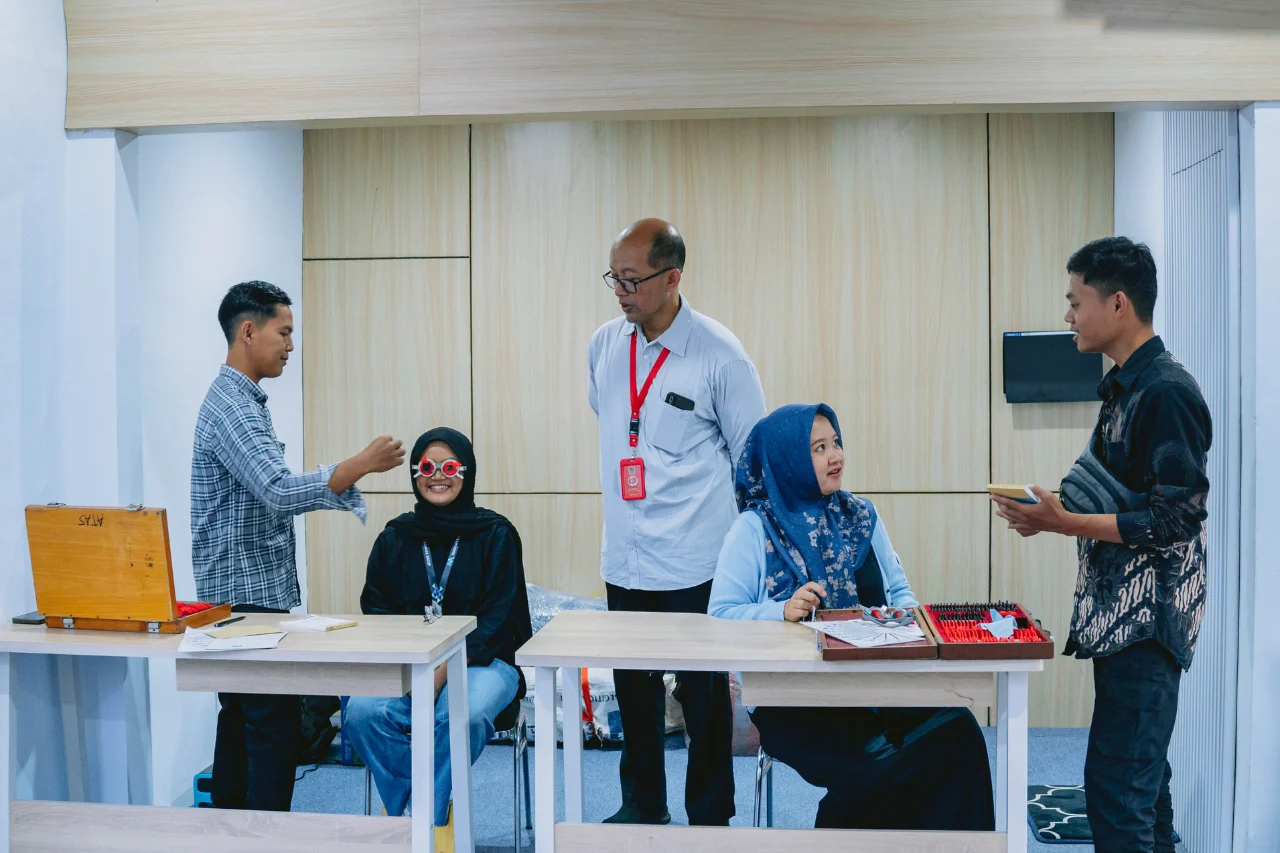 Madhava Persada Group Holds Eye Health Check-Up for Employees