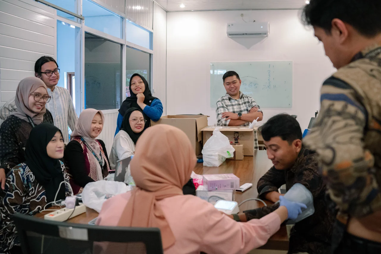 Strengthening a Healthy Work Culture, Madhava Persada Group Conducts Routine Employee Medical Check-Ups in 2024