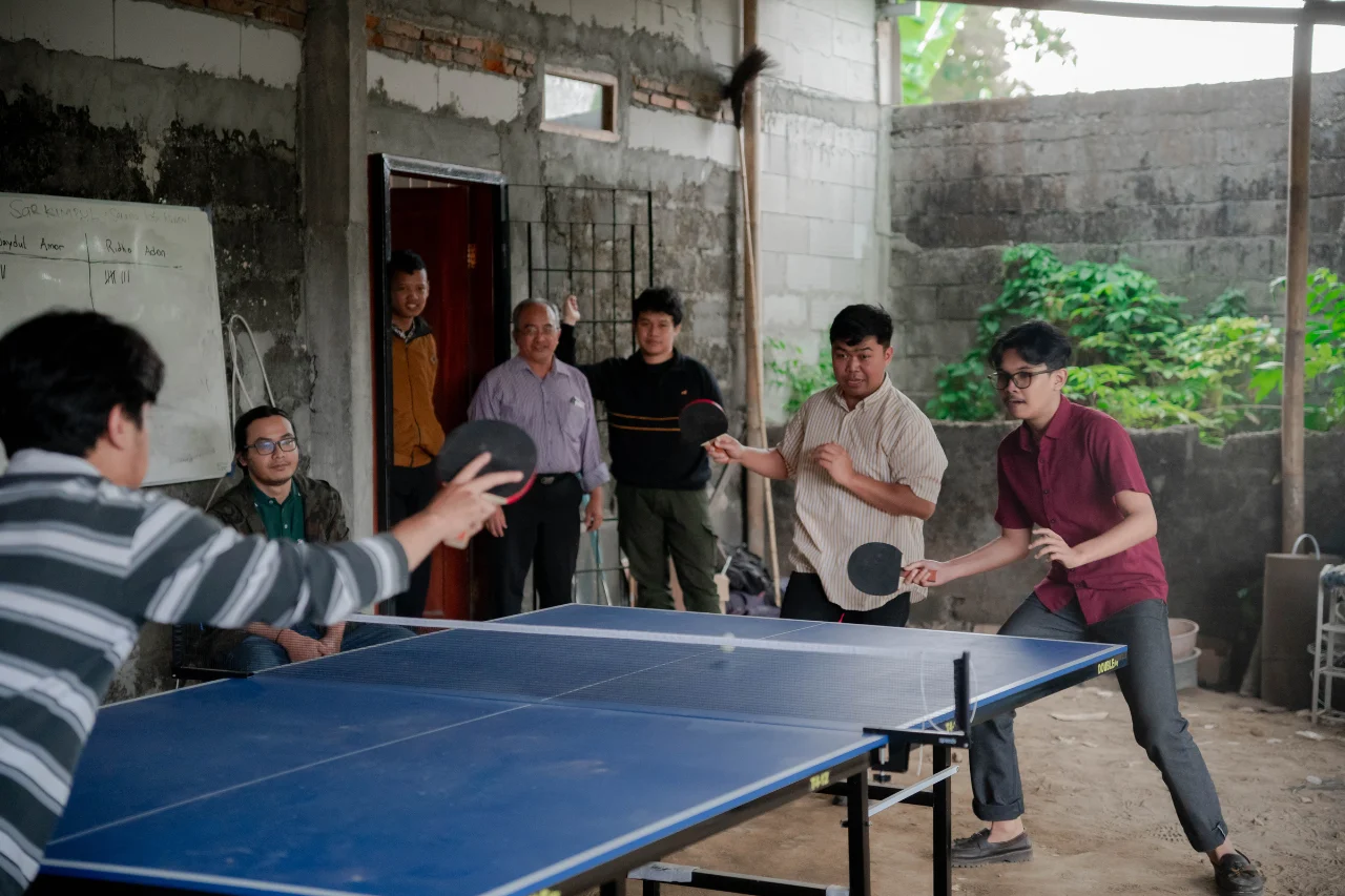 Table Tennis Facility at Madhava Supports a Healthy Work Environment